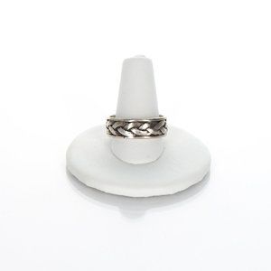 Sterling Silver Braided Design Ring